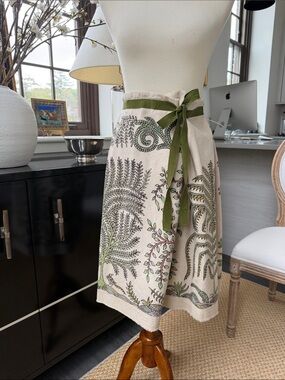 Dosa Canvas Print Skirt OS